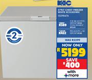 KIC 279L Chest Freezer White KCG305WH 10298476