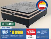 Restonic Dream Zone 152cm Queen Bed Set 10303479