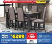 Aron 5 Piece Dinette Set