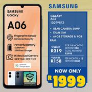 Samsung Galaxy A06 Smartphone (Dual Sim)