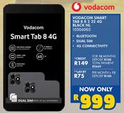 Vodacom Smart Tab8 4G Black NL (Dual Sim)
