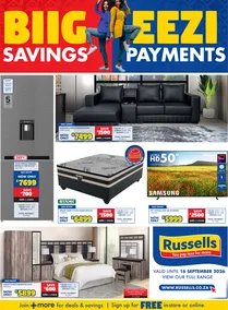 Russells : Big Savings (20 August - 16 September 2026)