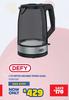 Defy 1.7Ltr Kettle WK5300G Tinted Glass 10301351
