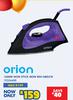 Orion 1600W Non Stick Iron RSH-080478 10304488