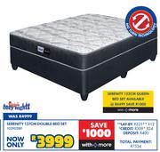 Cozy Nights Serenity 137cm Double Bed Set 10290289