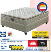 Sealy Phuket 137cm Double Bed Set 10290291