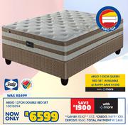Sealy Argo 137cm Double Bed Set 10018994