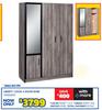 Liberty 120cm 4 Door Robe 10323333