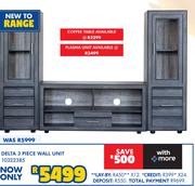 Delta 3 Piece Wall Unit 10322385