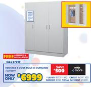 Heritage 3 Door Built In Cupboard 10094899 With Free Assembly & Instllation
