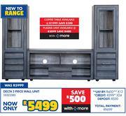 Delta 3 Piece Wall Unit 10322385