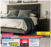 Kingsley Headboard In Steel & Rose 10282405001