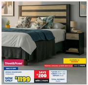 Senna Headboard in Steel & Rose 10282403001