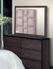 Andrea Combo Headboard & Pedestals/Dresser & Mirror & Chest