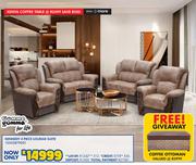 Kennedy 4 Piece Lounge Suite With Free Giveaway Coffee Ottoman 10302879001