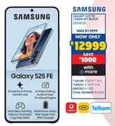 Samsung Galaxy S25 FE 128GB Jet Black 10310125
