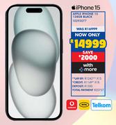 Apple iPhone 15 128GB Black 10293077