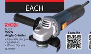Ryobi 900W Angle Grinder G-915-Each