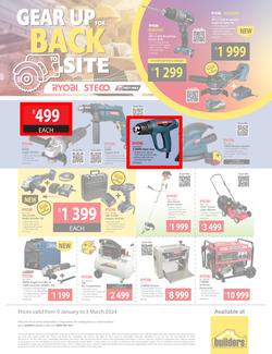 Builders : Ryobi (9 January - 3 March 2024), page 1