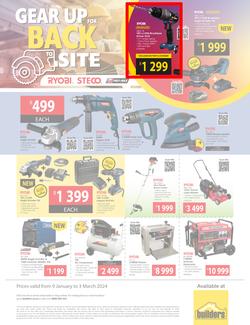 Builders : Ryobi (9 January - 3 March 2024), page 1