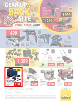 Builders : Ryobi (9 January - 3 March 2024), page 1