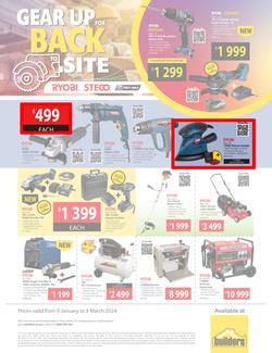 Builders : Ryobi (9 January - 3 March 2024), page 1