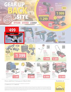 Builders : Ryobi (9 January - 3 March 2024), page 1