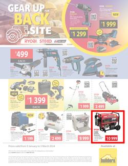 Builders : Ryobi (9 January - 3 March 2024), page 1