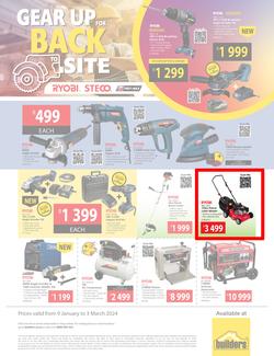 Builders : Ryobi (9 January - 3 March 2024), page 1