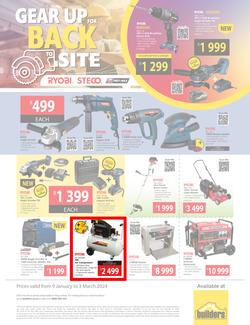 Builders : Ryobi (9 January - 3 March 2024), page 1