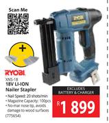 Ryobi 18V Li-Ion Rotary Hammer XRH-2020