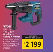 Ryobi 18V Li-Ion Brushless Rotary Hammer XBRH-18