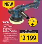 Ryobi XBOP-18 18V-Li-Ion Brushless Orbital Polisher 769224