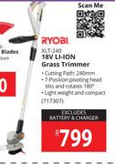 Ryobi XLT-240 18V Li-Ion Grass Trimmer 717307