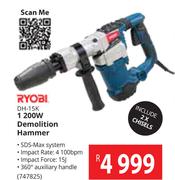 Ryobi 1200W Demolition Hammer DH-15K