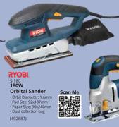 Ryobi 180W Orbital Sander S-180-Each