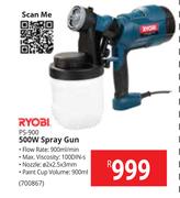 Ryobi 500W Spray Gun PS-900