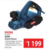Ryobi 850W Hand Planer PL-850
