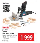 Ryobi 760W Biscuit Jointer JM-100K
