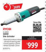Ryobi 500W Die Grinder G-600C
