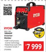 Ryobi 180Amp Invertewr Welder MIG-180
