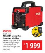 Ryobi 160Amp Metal Arc Inverter Welder MMA-160