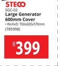 Steco 600mm Large Generator Cover SGC-02