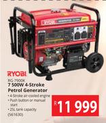 Ryobi 7500W 4 Stroke Petrol Generator RG-7900K
