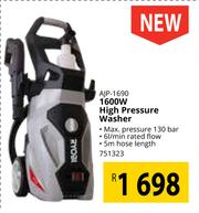 Ryobi 1600w pressure shop washer