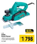 Ryobi 550W Hand Planer L-83