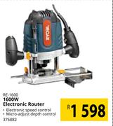 Ryobi 1600W Electronic Router RE-1600