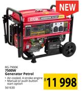 Ryobi 7500W Generator Petrol RG-7900K