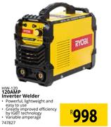 Ryobi 120Amp Inverter Welder HIW-120
