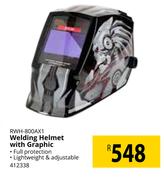 Ryobi Welding Helmet With Graphic RWH-800AX1